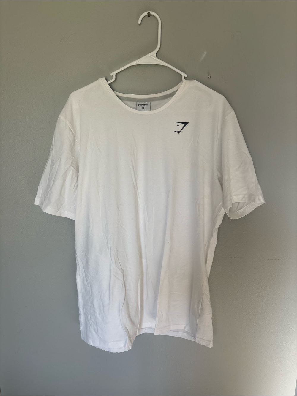 Gymshark Men’s Classic White Crew Tee XL